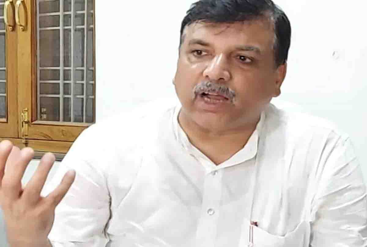 Sanjay Singh again raised the issue of scam: said, 21 companies working for Jal Jeevan Mission failed