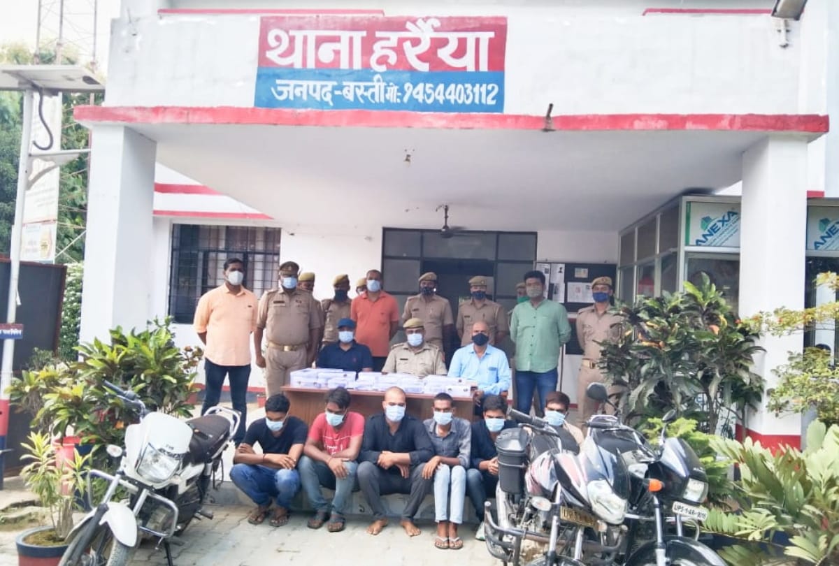 Six smugglers arrested in Basti encounter