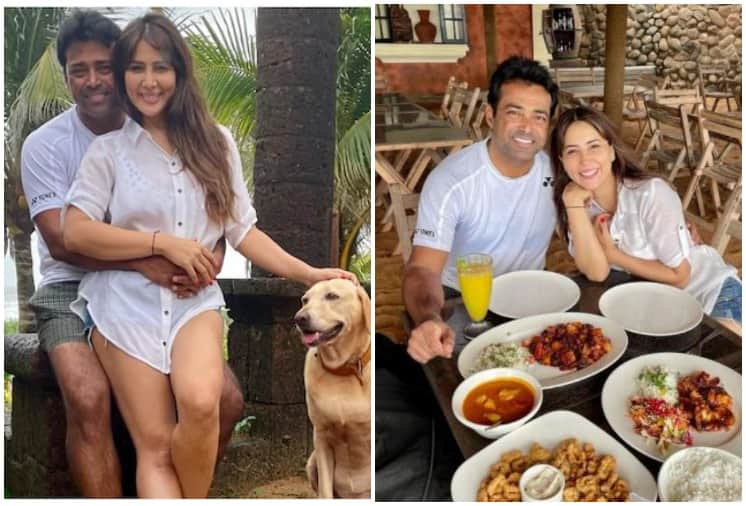 Kim Sharma Leander Paes Holiday Goa Vacation Photos Spark Dating Rumours