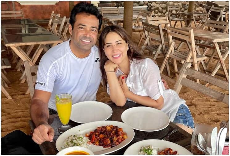 Kim Sharma Leander Paes Holiday Goa Vacation Photos Spark Dating Rumours