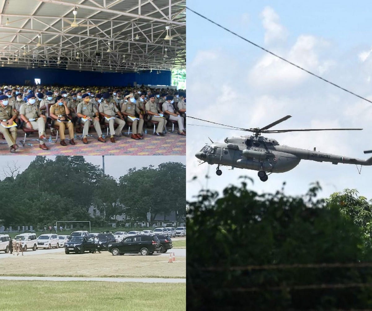 PM modi kashi visit: security hand over to spg Surveillance from water land and sky in varanasi