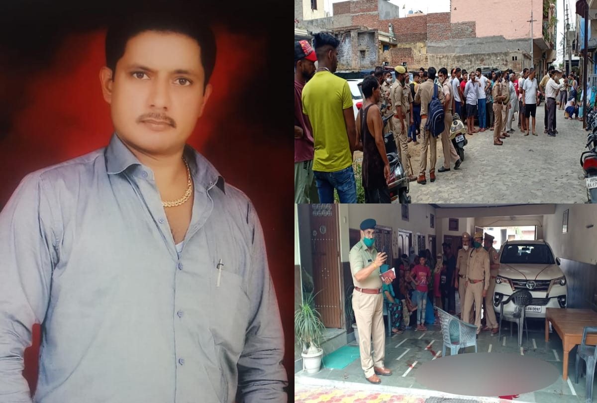 Ghaziabad ordinance factory employee murder shooter came on bike shoots two one died one injured all update