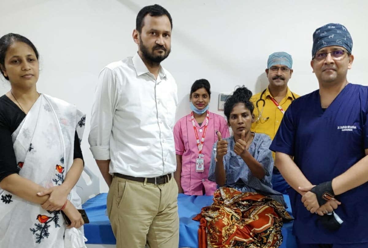 Doctors of Abhigya Hospital gave new life to patient by removing tumor in cerebellum