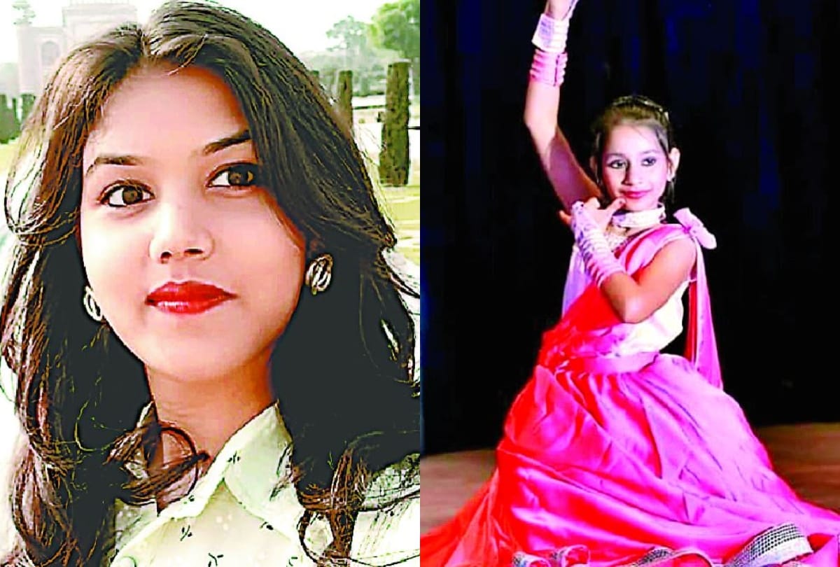 skill india of agra aditi made portrait and pal gupta in dance
