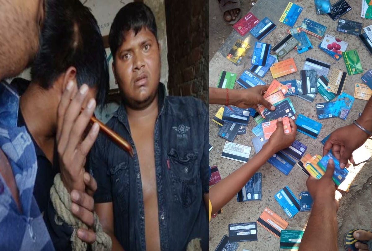 Locals caught three suspects in ATM cabin in Agra