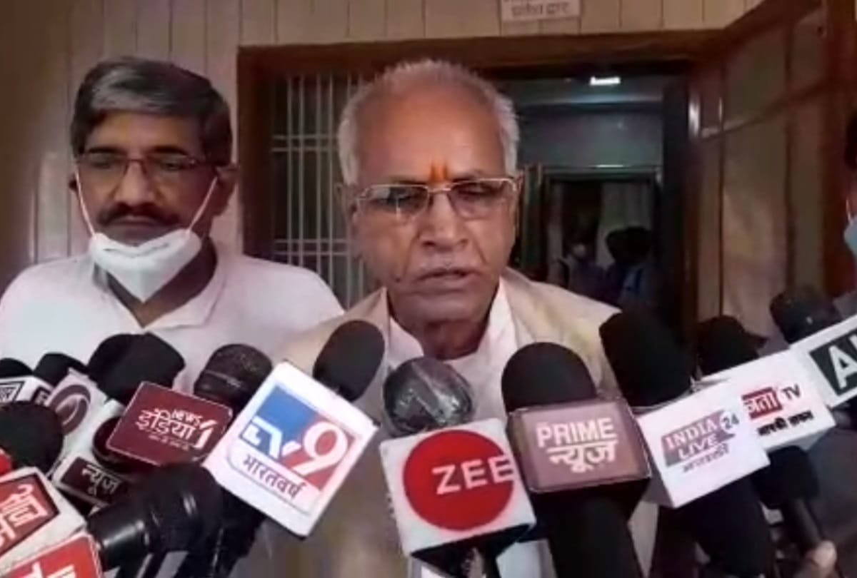 Champat Rai press conference in Ayodhya.