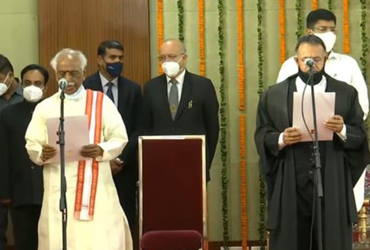 Bandaru Dattatreya Sworn in As Governor of Haryana  