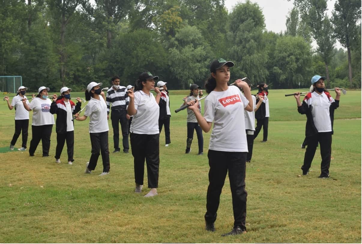 Government opens golf academy in Kashmir for first time for government school children and golf lovers