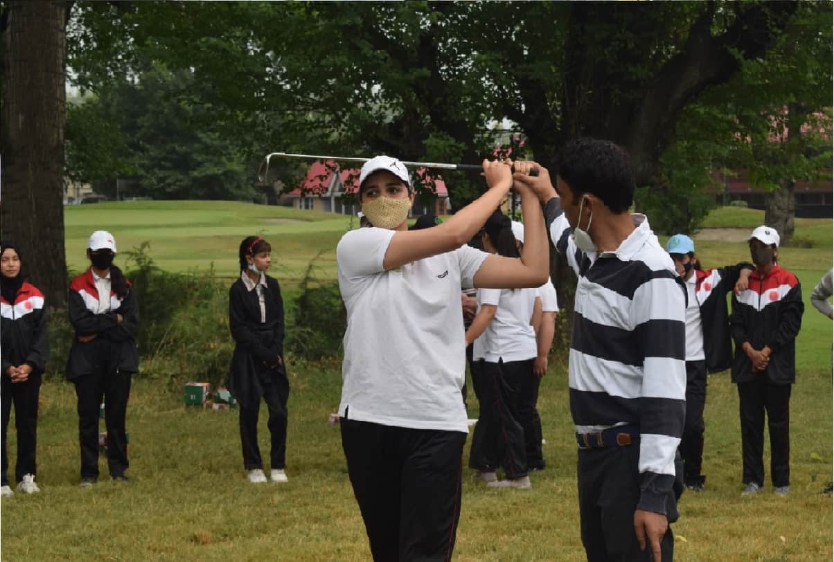 Government opens golf academy in Kashmir for first time for government school children and golf lovers