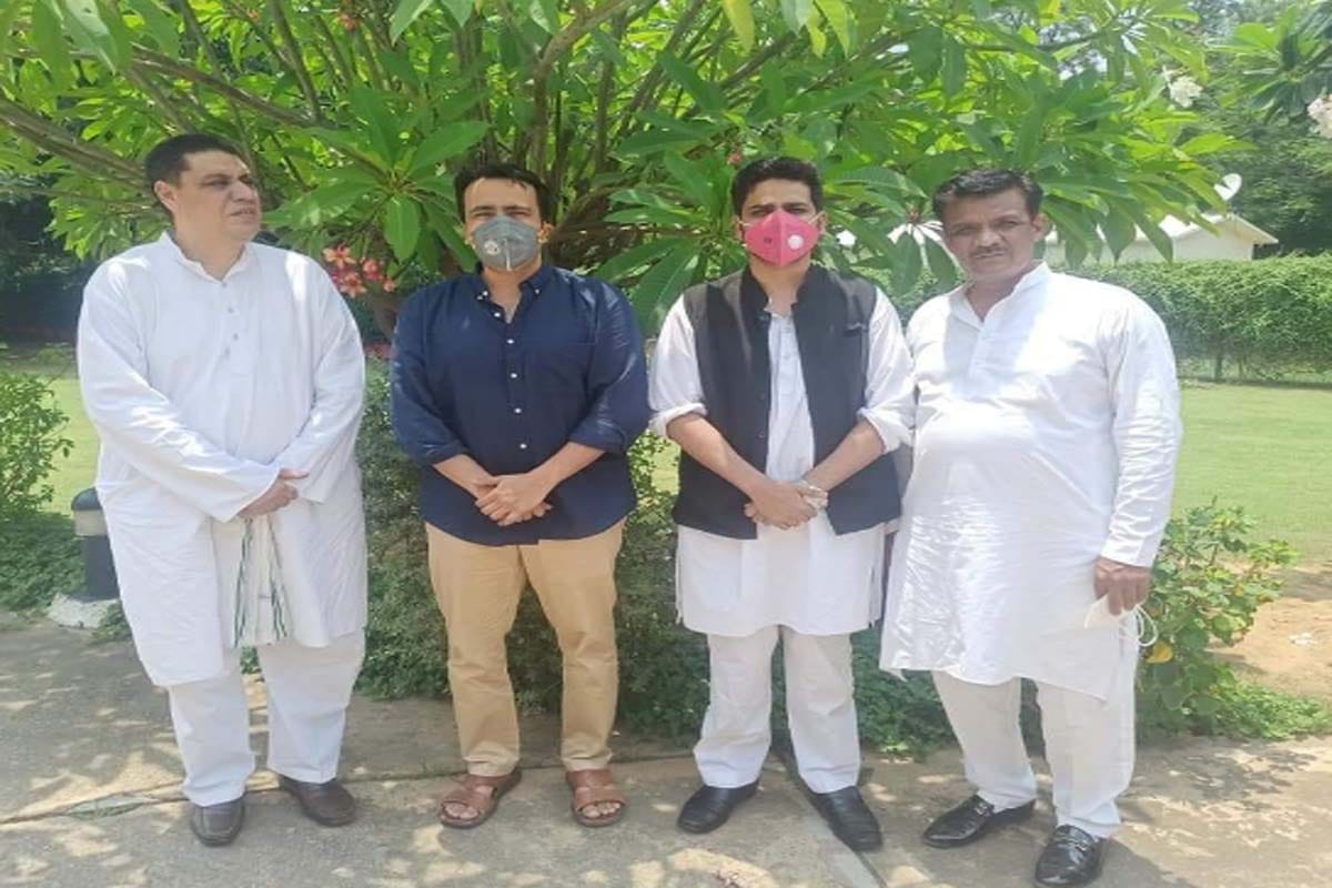 Congress National secretary Imran Masood brother Noman masood from saharanpur ins Rashtriya Lok Dal in Delhi