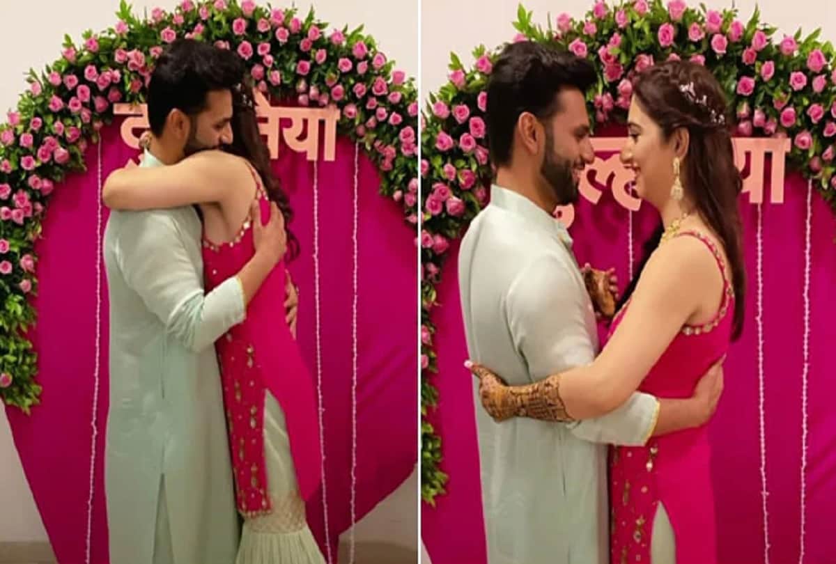 video rahul vaidya Disha Parmar Breaks Into Dance At Mehndi Ceremony you Can't Take Eyes Off on couple