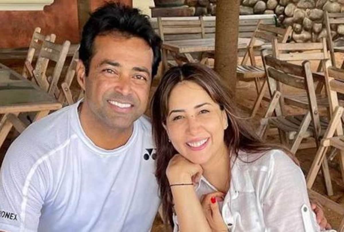 Kim Sharma and Leander Paes having fun at Disney Magic Kingdom Park photos viral on social media