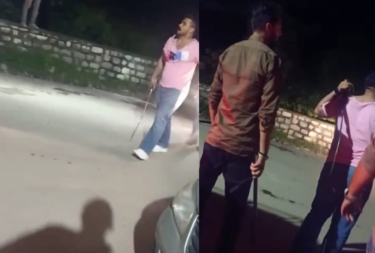 manali: punjab tourists attack locals with sword four arrested