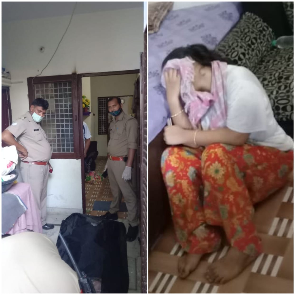 Meerut man suicide hanging himself in Ganga Nagar Meerut