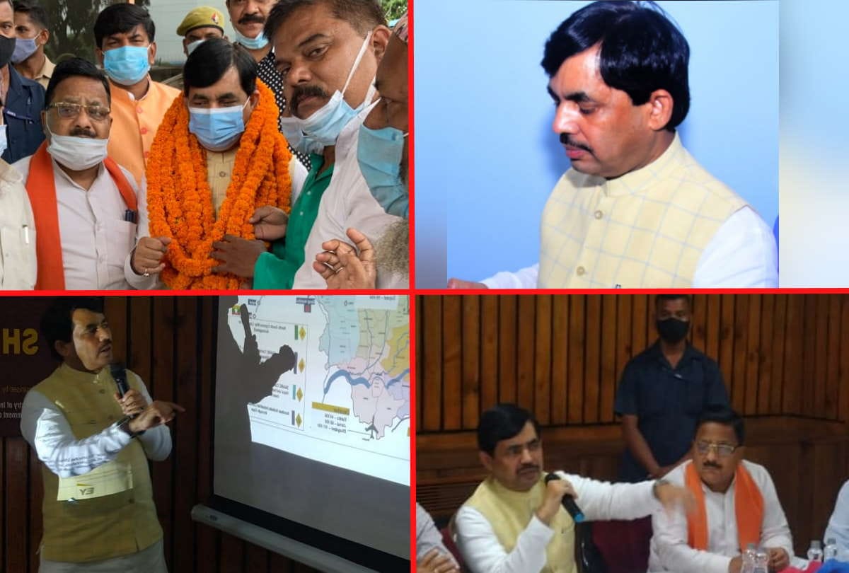 Special interview of BJP national spokesperson and Industries Minister of Bihar Government Shahnawaz Hussain in Gorakhour