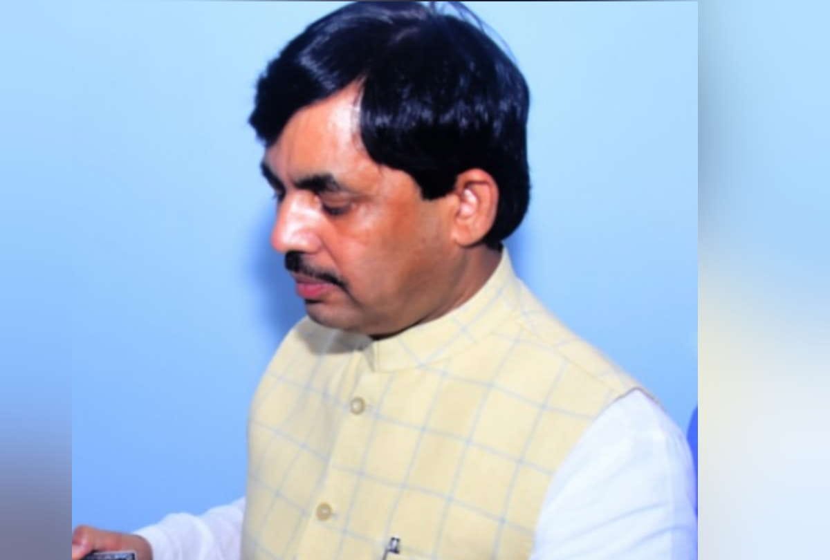 Special interview of BJP national spokesperson and Industries Minister of Bihar Government Shahnawaz Hussain in Gorakhour