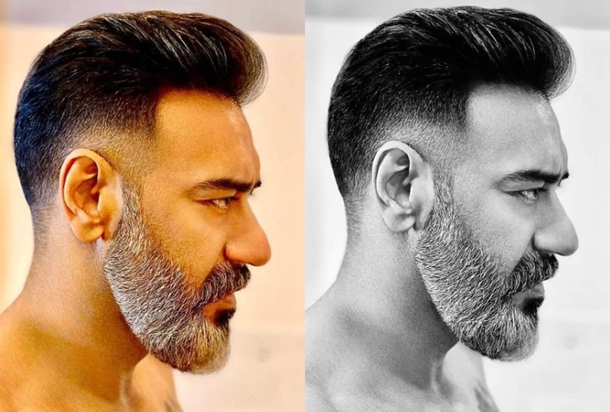 Ajay devgn flaunts his new dashing bearded look all credit goes to Aalim Hakim