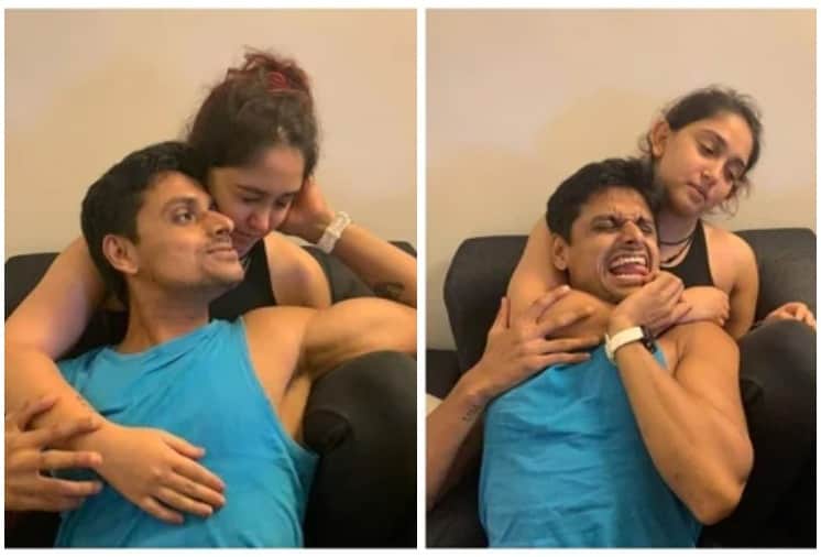 Ira Khan cuddles with boyfriend Nupur Shikhare, calls him such a dramebaaz