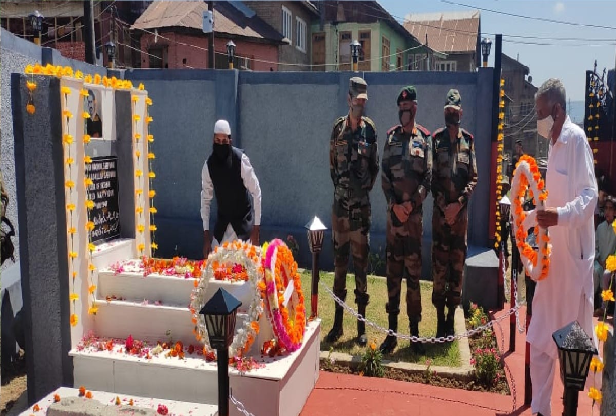 INDIAN ARMY RENOVATES GRAVE OF BRAVE WARRIOR MAQBOOL SHERWANI