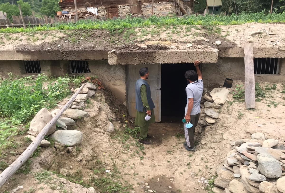 48 community bunkers built in Kupwara kashmir to avoid Pakistani shelling