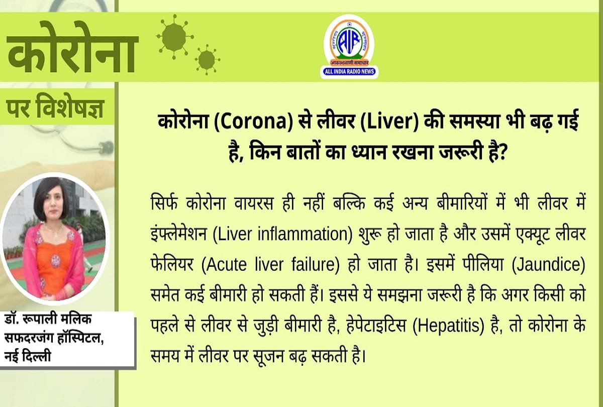 Coronavirus in India cases latest update covid 19 liver disease coronavirus question answer