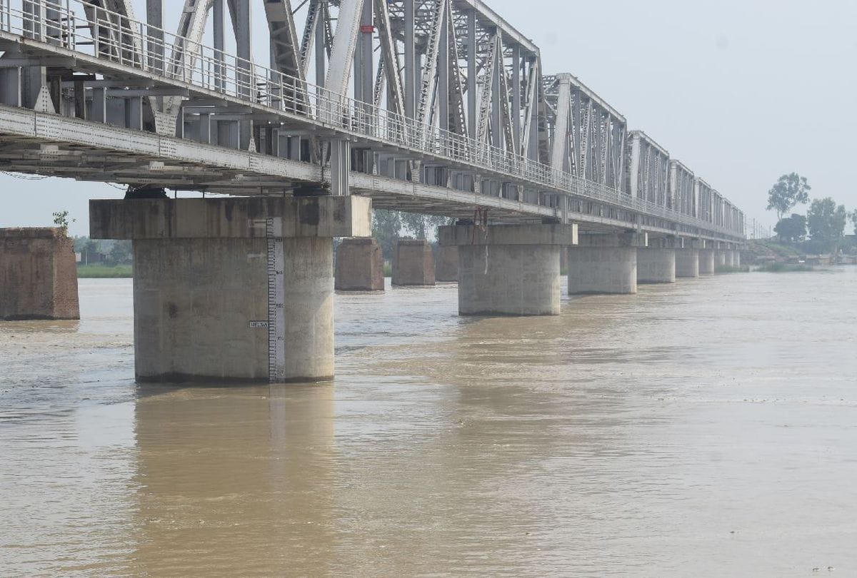 Ganga River Water Level Rises In Kasganj District After Monsoon Rain