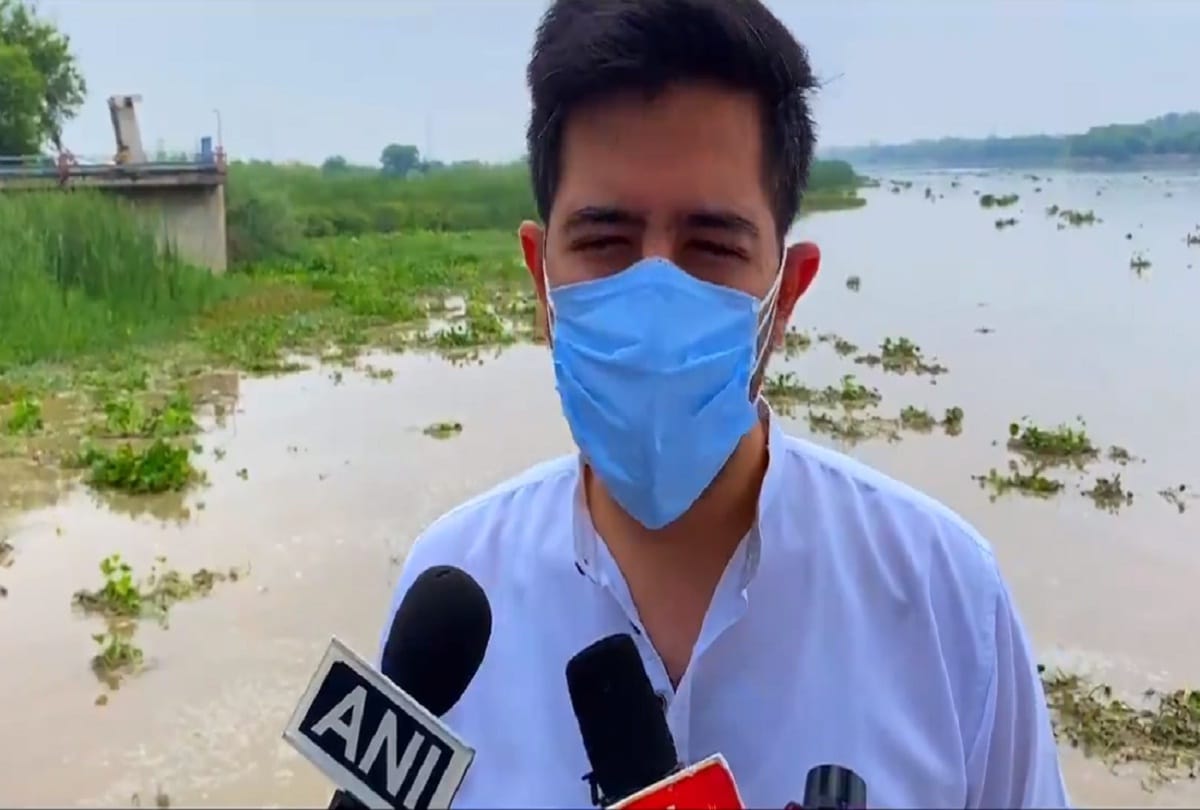 haryana released 16000 cusec Water dried up Yamuna filled again Raghav Chadha said water crisis will be overcome in 24 hours