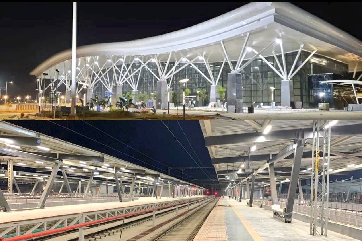 New luxurious modern railway stations like Gandhinagar will be built in 7 cities, their design will be like airport and temple