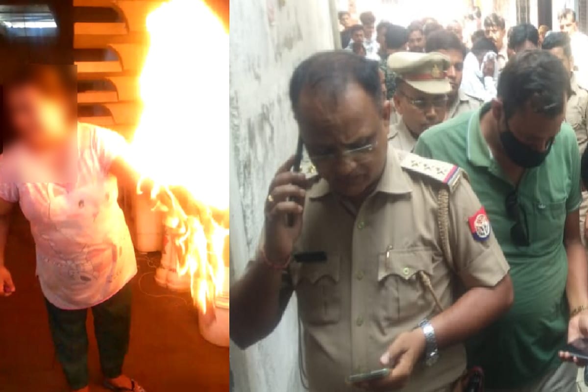 Meerut News: A girl has try for committed suicide in village after demanded for action from officers and cm yogi