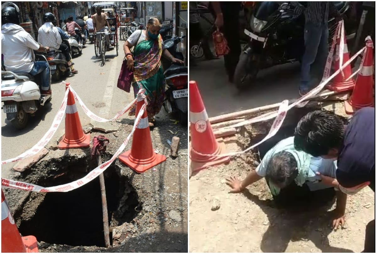 pits not filled even after the accident in agra