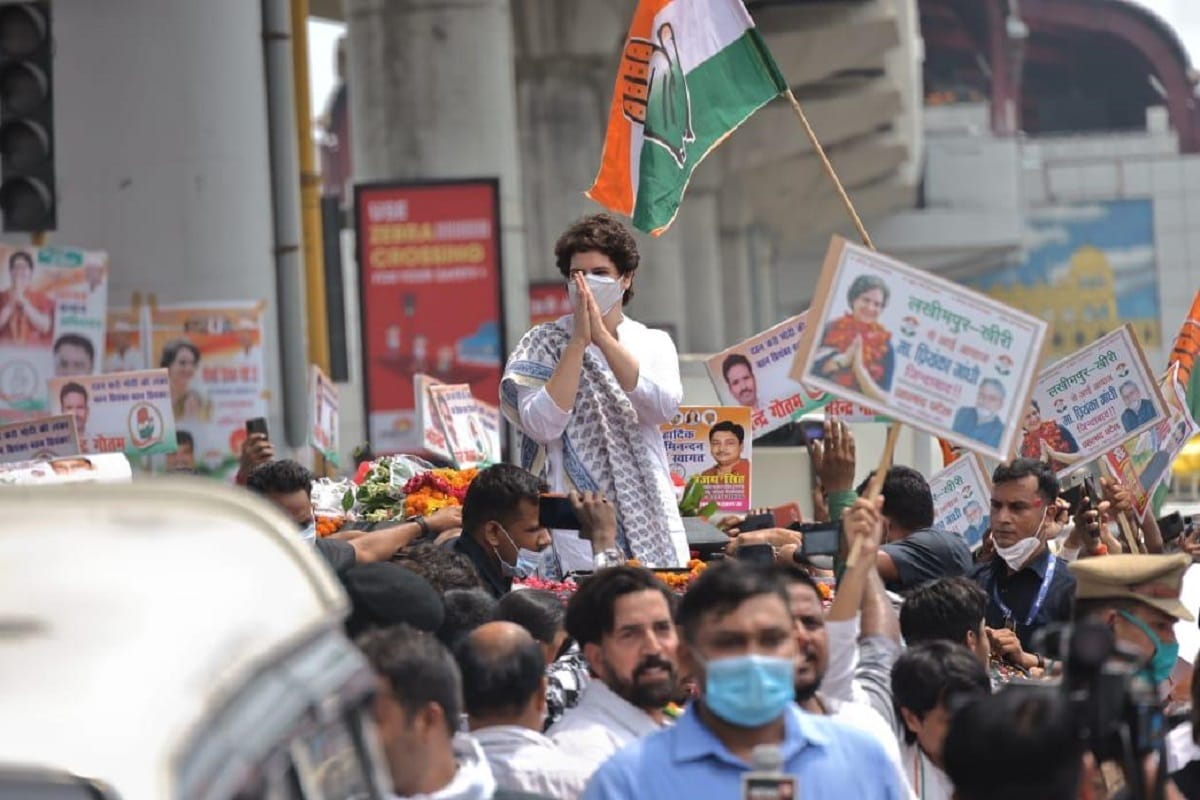 UP Election 2022: After PM Modi banaras visit, congress leader Priyanka gandhi reached lucknow of assembly polls