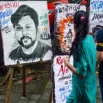 दानिश सिद्दकी को श्रद्धांजलि देते कलाकार