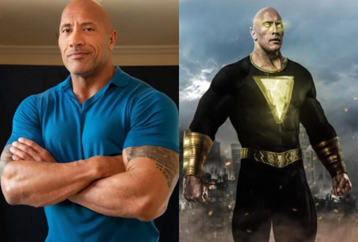 Dwayne johnson announces shoot wrap up for black adam share post on social media