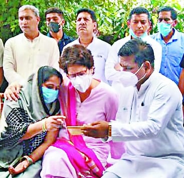 met Priyanka, sat together, when she went, she said that she came forcibly