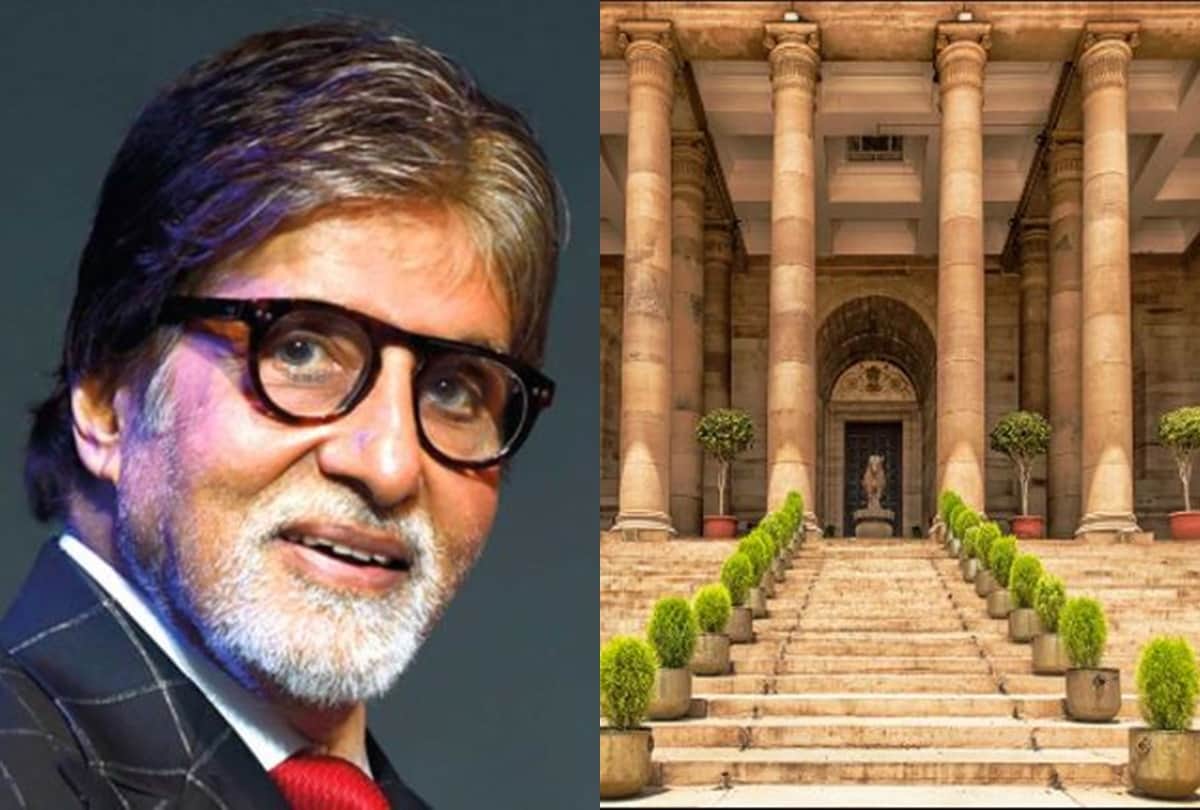 At the behest of Amitabh Bachchan the rashtrapati bhavan rule was changed