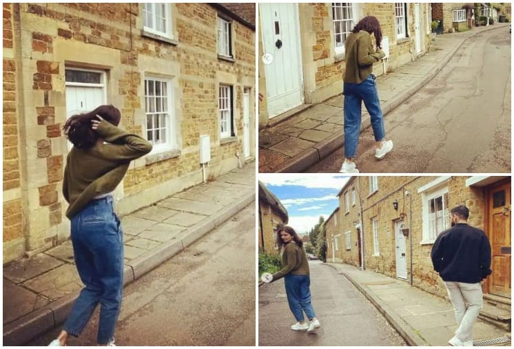 Anushka Sharma Casually Prancing In The Streets Of UK with Husband Virat Kohli