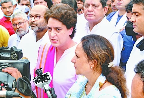 Priyanka said, does women's reservation mean that you should beat them away