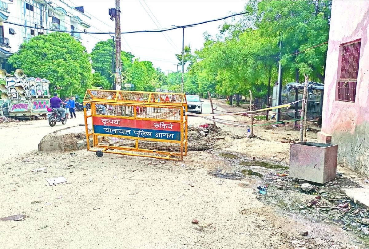 pits not filled even after the accident in agra