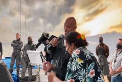 Dwayne johnson announces shoot wrap up for black adam share post on social media