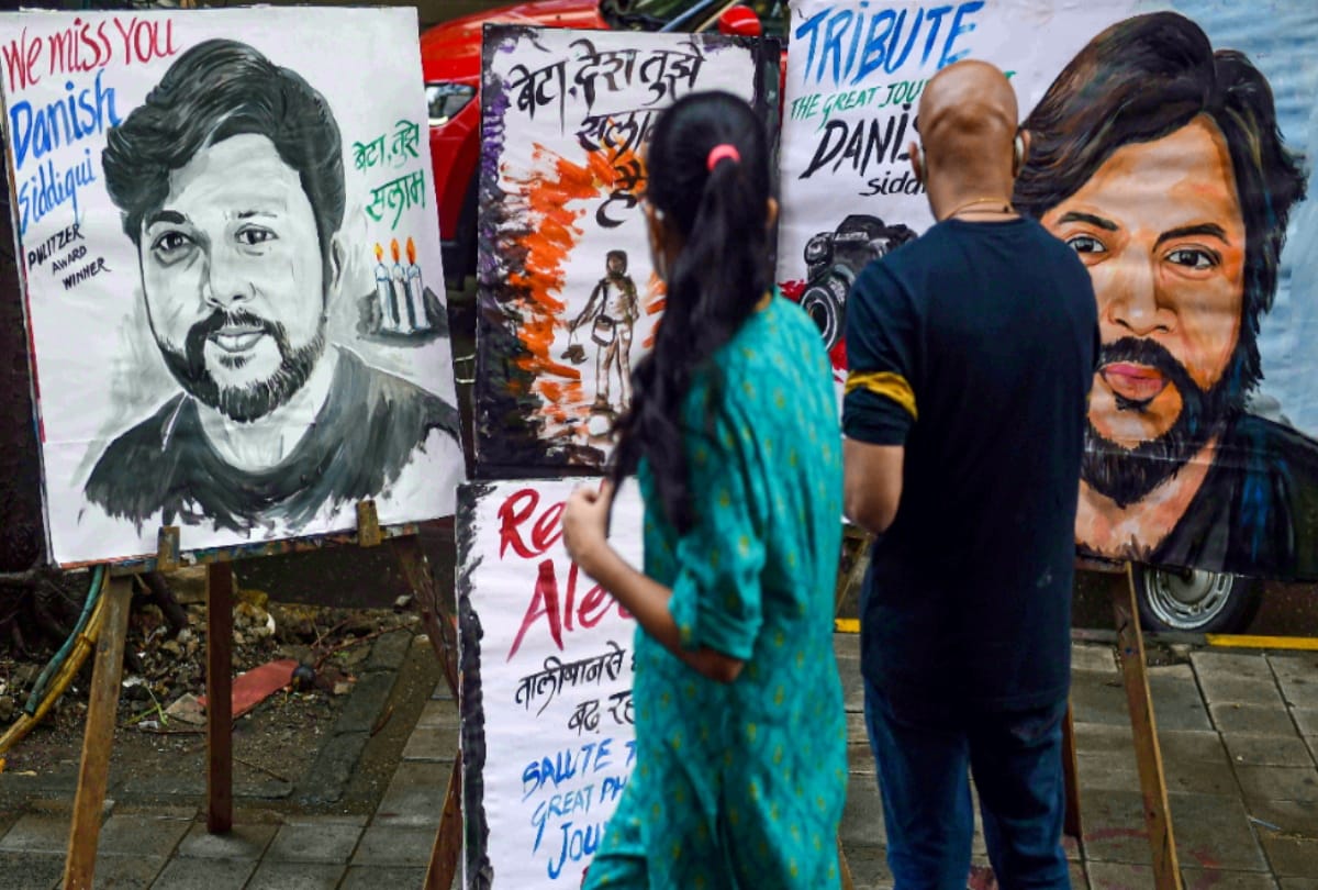 Reuters photo journalist danish siddiqui killed by taliban terrorist was alumni of jamia millia islamia VC says talked him 2 days ago