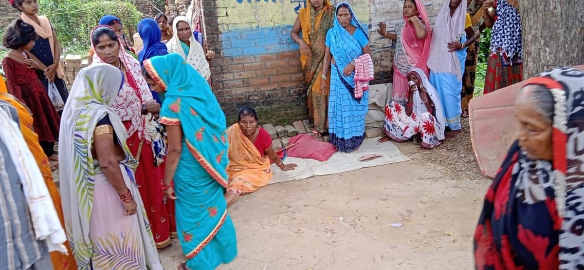old man murder during sleeping by brick in ghazipur