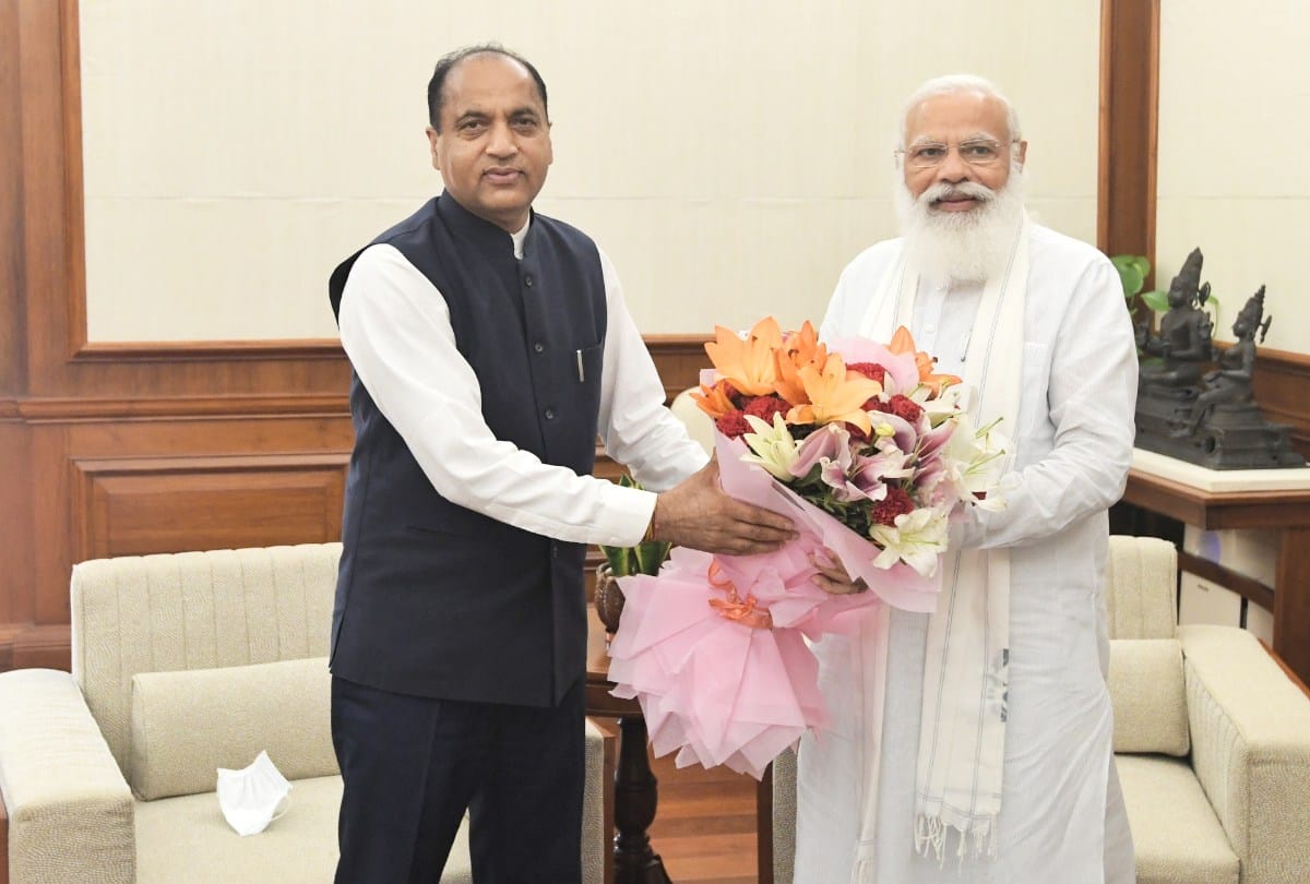 cm jairam thakur discusses various issues of state with pm narender modi