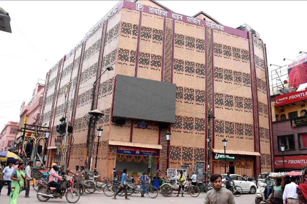 rudraksh convention centre and godowlia multi level parking become selfie point after inaugrated by pm modi varanasi visit see pics