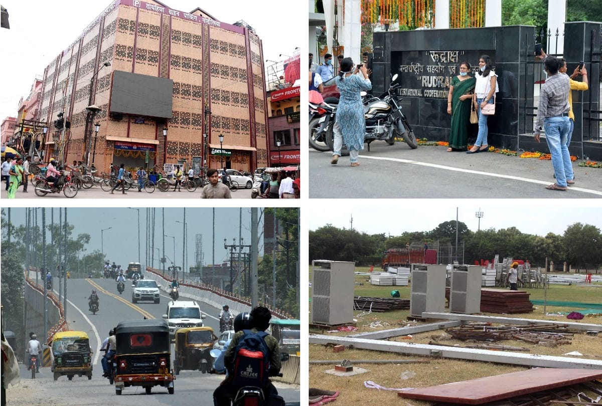 rudraksh convention centre and godowlia multi level parking become selfie point after inaugrated by pm modi varanasi visit see pics