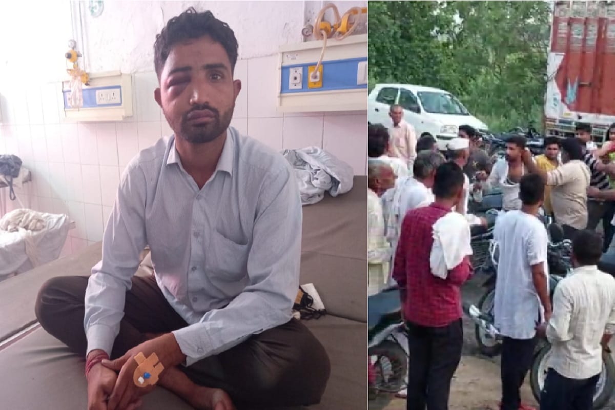 Baghpat News: Panchayat in nephew house of Rakesh Tikait and beaten up to a young man