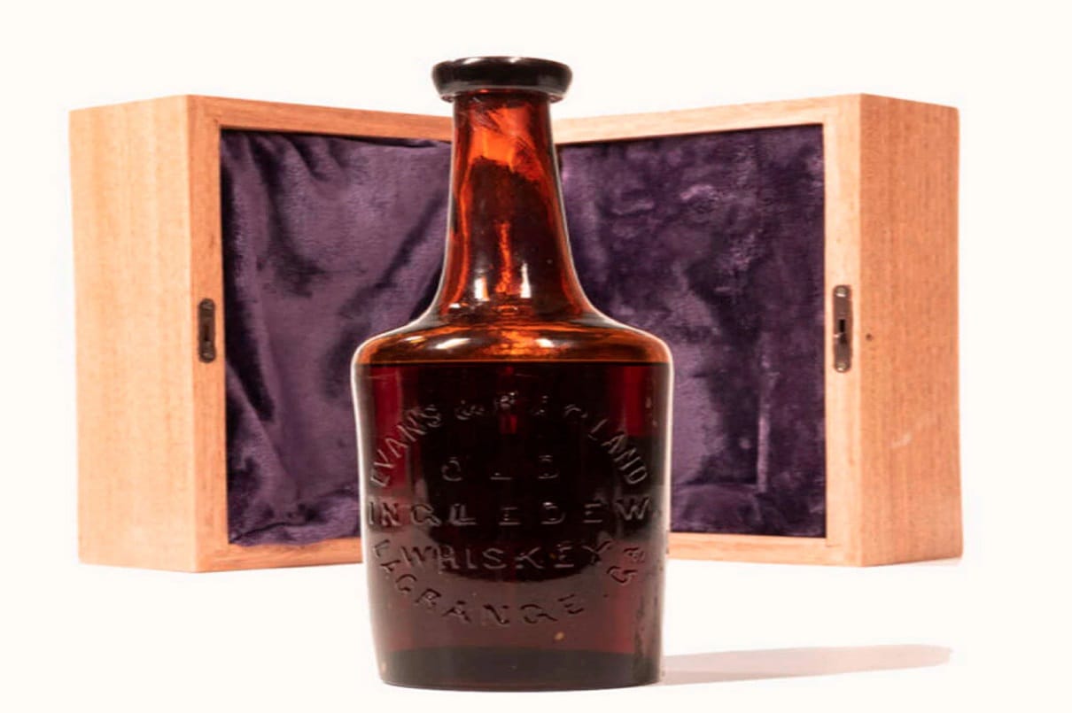 world oldest whiskey ingledew 250 years old has been sold at auction more than one crore