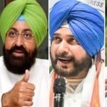 प्रताप सिंह बाजवा, नवजोत सिंह सिद्धू, कैप्टन अमरिंदर सिंह।
