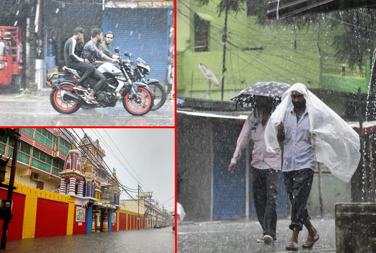 raining in Gorakhpur for 12 consecutive hours