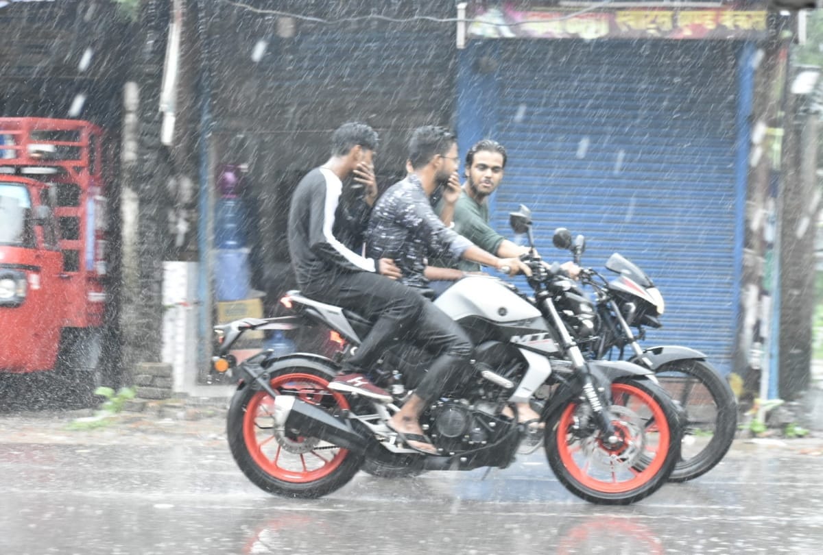 Gorakhpur Rainfall after monsoon coming in UP