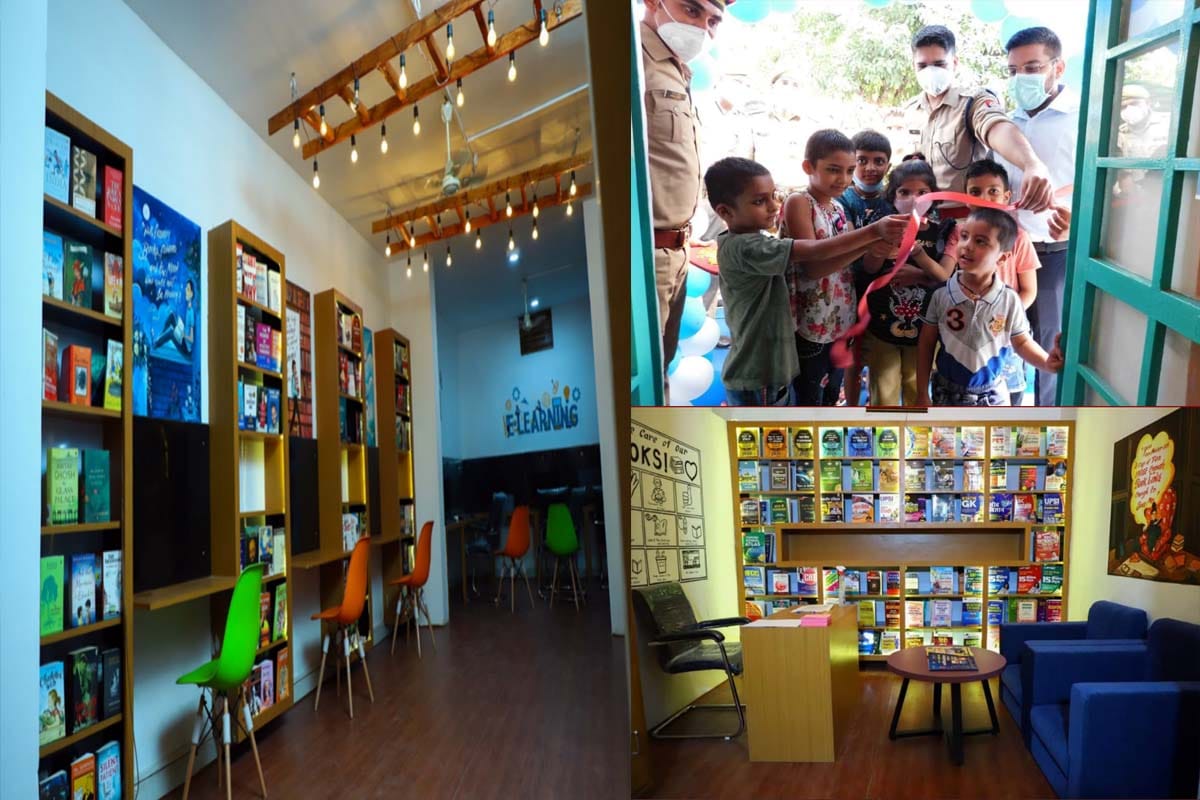 UP first state library built in Muzaffarnagar Police Line, readers can also order books at home